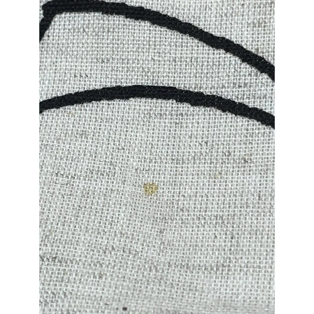 Black Spider Web Black Beaded Halloween Table Runner Hallow Home 71” x‎ 17”  EL1